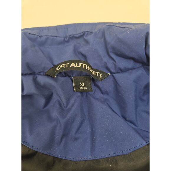 Port Authority Puffer Vest Men’s Size XL Blue Insulated Sleeveless Jacket - Picture 5 of 7